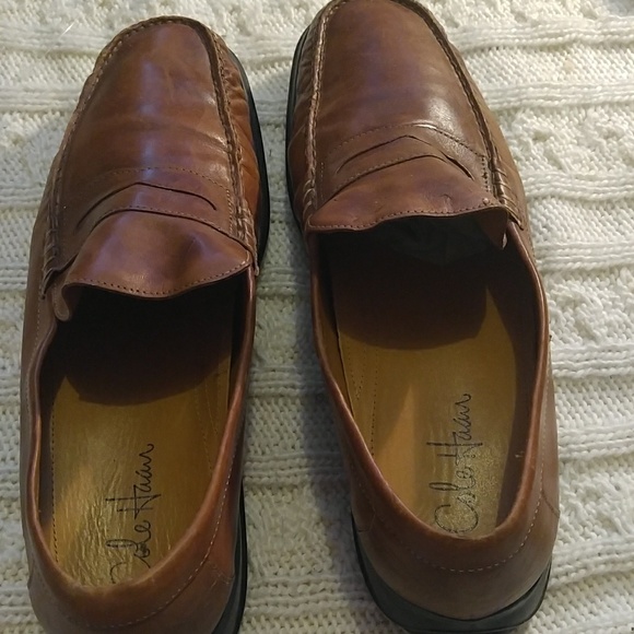 COLE HAAN LEATHER MEN SIZE 12 DRESS SHOES